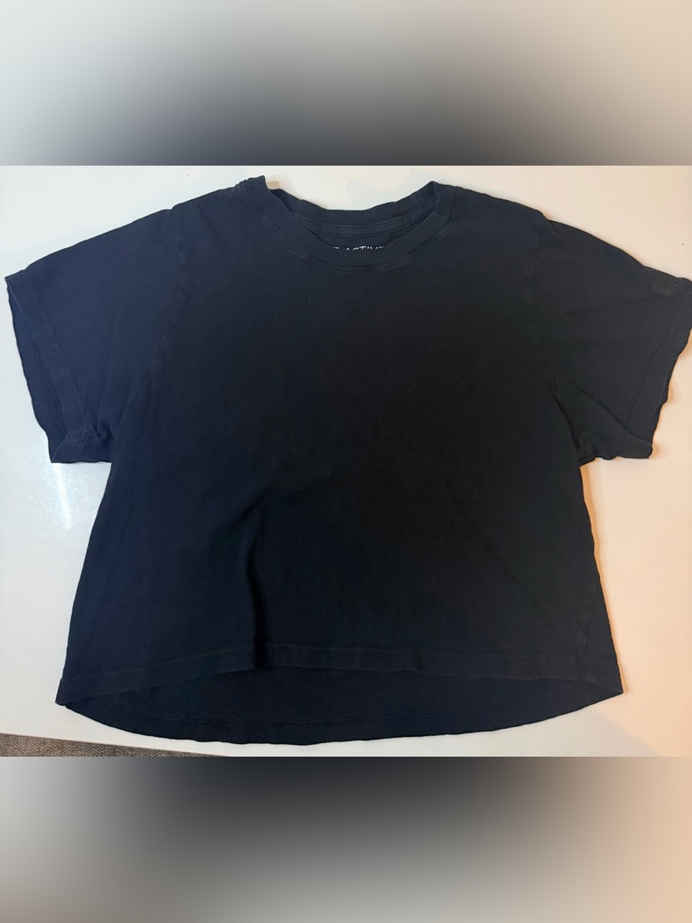 SET Active Men's Black Short Sleeve Crewneck Tee